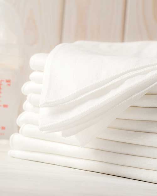 Premium Baby Cotton Muslin - White