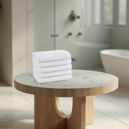 500GSM 100% Cotton Institutional / Hotel Face Cloths