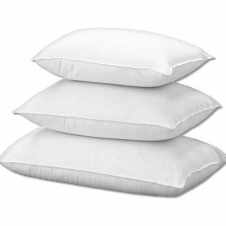 Pack Of 2 Easy Care White Percale Pillowcases 200 Thread Count Size Oxford Style