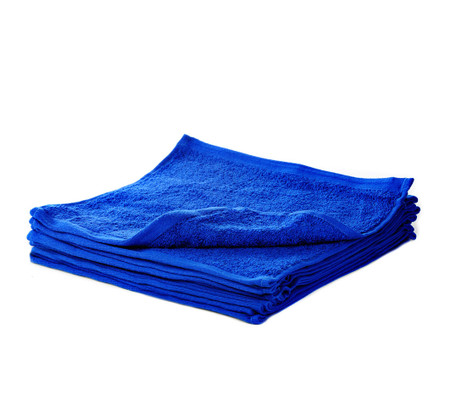 Product photograph of Royal Blue Face Cloth Soft Cotton Royal Egyptian Flannel 30x30cm - 500 Gsm from The Towel Shop