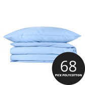 144 Thread Count - 68 Pick Polycotton Bedding