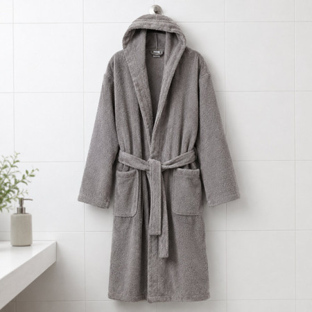 Dressing Gown - Egyptian Collection 100% Cotton Luxury Towelling - Hooded