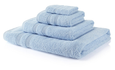 Product photograph of Sky Blue Hand Towel Egyptian Collection 500 Gsm Cotton - 50x85cm from The Towel Shop