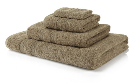 Product photograph of Latte Bath Towel Egyptian Collection 500 Gsm Cotton - 70x130cm from The Towel Shop