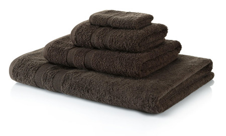 Product photograph of Chocolate Brown Bath Towel Egyptian Collection 500 Gsm Cotton - 70x130cm from The Towel Shop