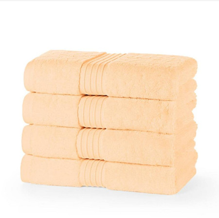 Egyptian Collection 700 gsm Buttercream Hand Towels - Pack of 6