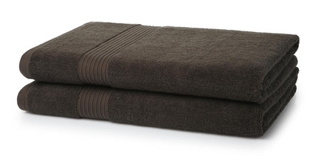 Product photograph of Egyptian Collection 700 Gsm Chocolate Brown Bath Sheet - Single Piece from The Towel Shop