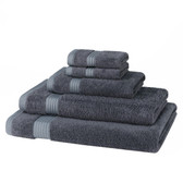 5 Piece 700GSM Bamboo Towel Set - 2 Face Cloths, 1 Hand Towel, 1 Bath Towel, 1 Bath Sheet