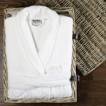 Product photograph of High Quality Turkish Cotton Terry Towelling Bath Robes from The Towel Shop