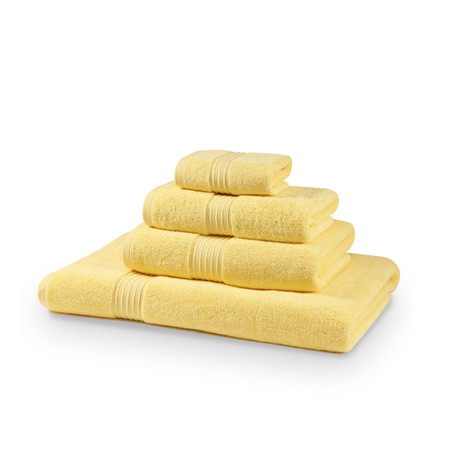 Product photograph of Egyptian Collection 700 Gsm Lemon Bath Sheets - Pack Of 4 from The Towel Shop