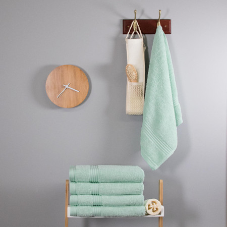 Product photograph of 700 Gsm Ultimate Bamboo Duck Egg Blue Hand Towel from The Towel Shop