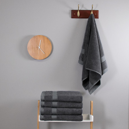 Product photograph of 700 Gsm Ultimate Bamboo Charcoal Hand Towel from The Towel Shop