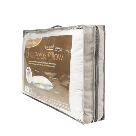 Multi-relax Pillow With Memory Foam Support