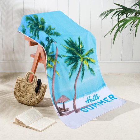Palm Beach Design Microfibre Beach Towel