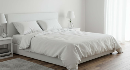 300tc Cotton Sateen Duvet Covers – Sleep In Comfort With White Hotel Style Luxury Bedding 300tc Cotton Sateen Duvet Covers – Sleep In Comfort With White Hotel Style Luxury Bedding