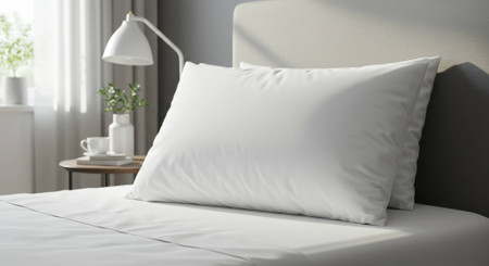 Luxury 300tc Cotton Sateen Pillowcase Pair – White Bedding Luxury 300tc Cotton Sateen Pillowcase Pair – White Bedding