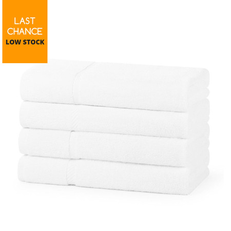 Product photograph of 600gsm Luxury Royal Egyptian Double Yarn Hand Towels - White from The Towel Shop