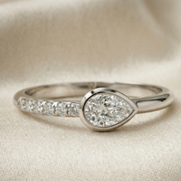 pear diamond ring