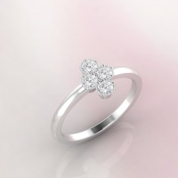 Diamond ring.
