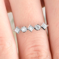 Diamond eternity ring from Ireland