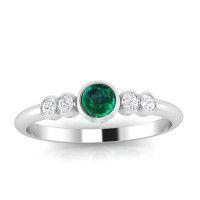 emerald eternity ring