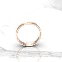 rose gold wedding ring