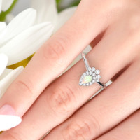 opal engagement ring