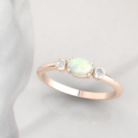 opal engagement ring
