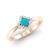 turquoise engagement ring