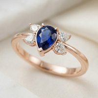 sapphire and diamond ring