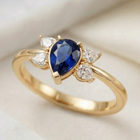sapphire and diamond ring