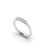 diamond wedding ring crafted in white gold