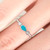 turquoise and diamond ring