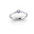 platinum moonstone ring