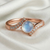 moonstone engagement ring