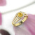 Yellow sapphire ring