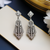 Art Deco diamond earrings