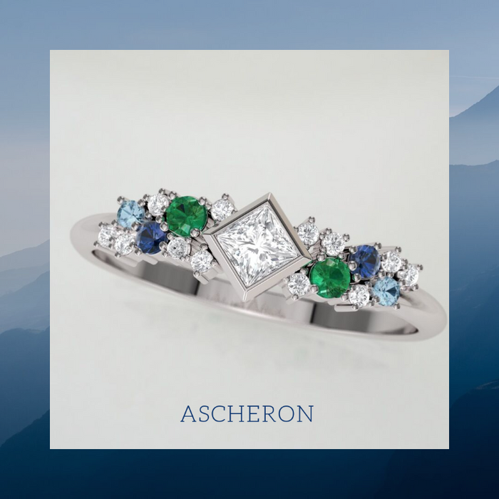 princess diamond ring by Ascheron