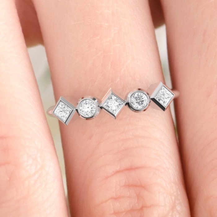 Diamond eternity ring from Ireland