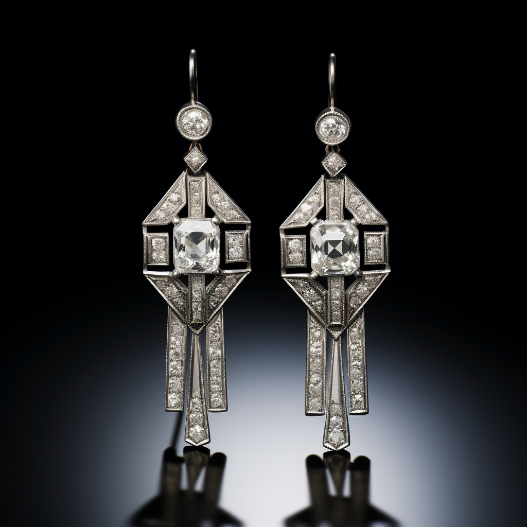 Micara - Art Deco - Earrings