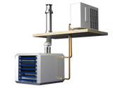 Winterwarm Qwikshift QSG 12 + 40 complete with heat pump & booster
