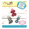 Monogrammed Jewelry Necklace Charms - Sue O'Very Designs - In the Hoop