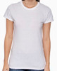 Large - Ladies - White - Gildan - Custom T-shirt