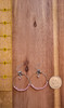 Pink -  Glass Beads - Nickel Free - Earrings - 011