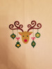 Ornament Reindeer 1 - Kitchen Towel - 20" x 28"
Embroidery on a white towel.
100% Cotton with loop, for optional hanging.
Machine washable in cool water and tumble dry at low temperature.
Minimal shrinkage.
Size: 20" x 28"