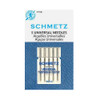 Universal Sewing Machine Needles - Size 70/10 - Schmetz
The slightly rounded point allows for trouble free sewing on numerous types of materials including both knits and woven fabrics. A great general purpose needle.
System 130/705 H
Size 10/70
5 needles per pack