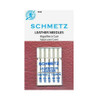 Leather Sewing Machine Needles - Assorted - 5 pk - Schmetz
These needles have a slight cutting point for sewing leather and heavy non-woven synthetics.
Do not use on knit or woven fabrics.
System 130/705 H LL
Size Assorted 2 size 80/12, 2 size 90/14 & 1 size 100/16
5 needles per pack