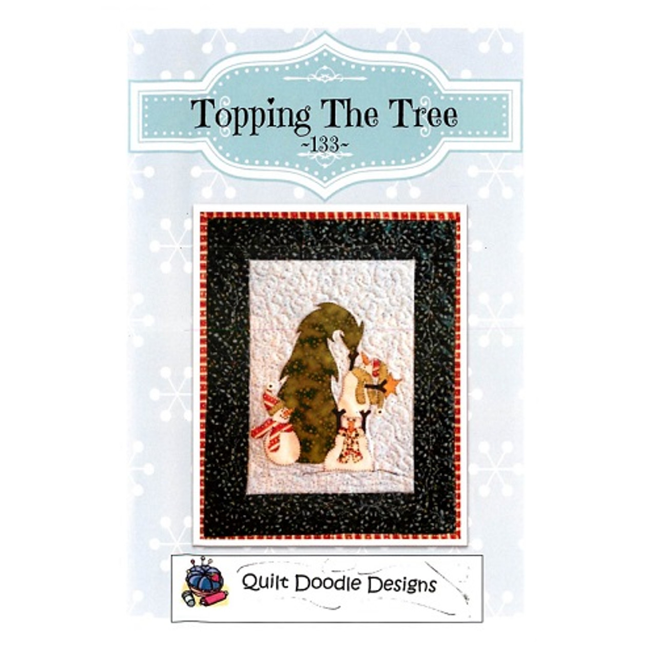 Topping The Tree - Quilt Doodle Designs - Pattern