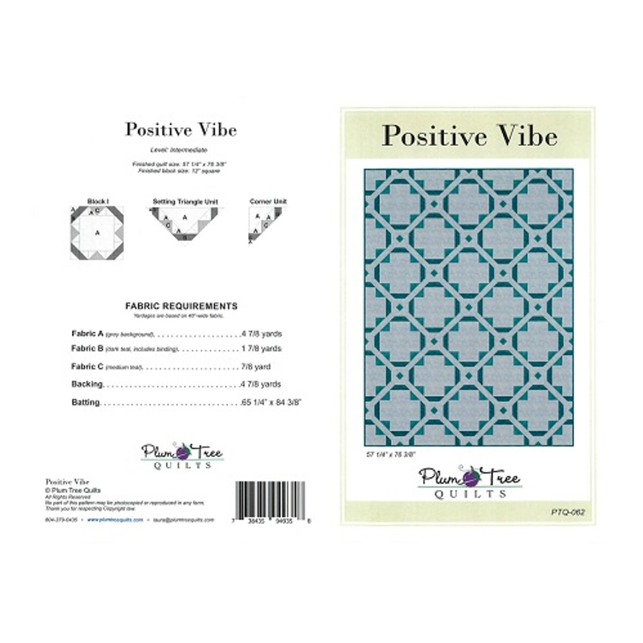 Positive Vibe - Plum Tree Quilts - Pattern