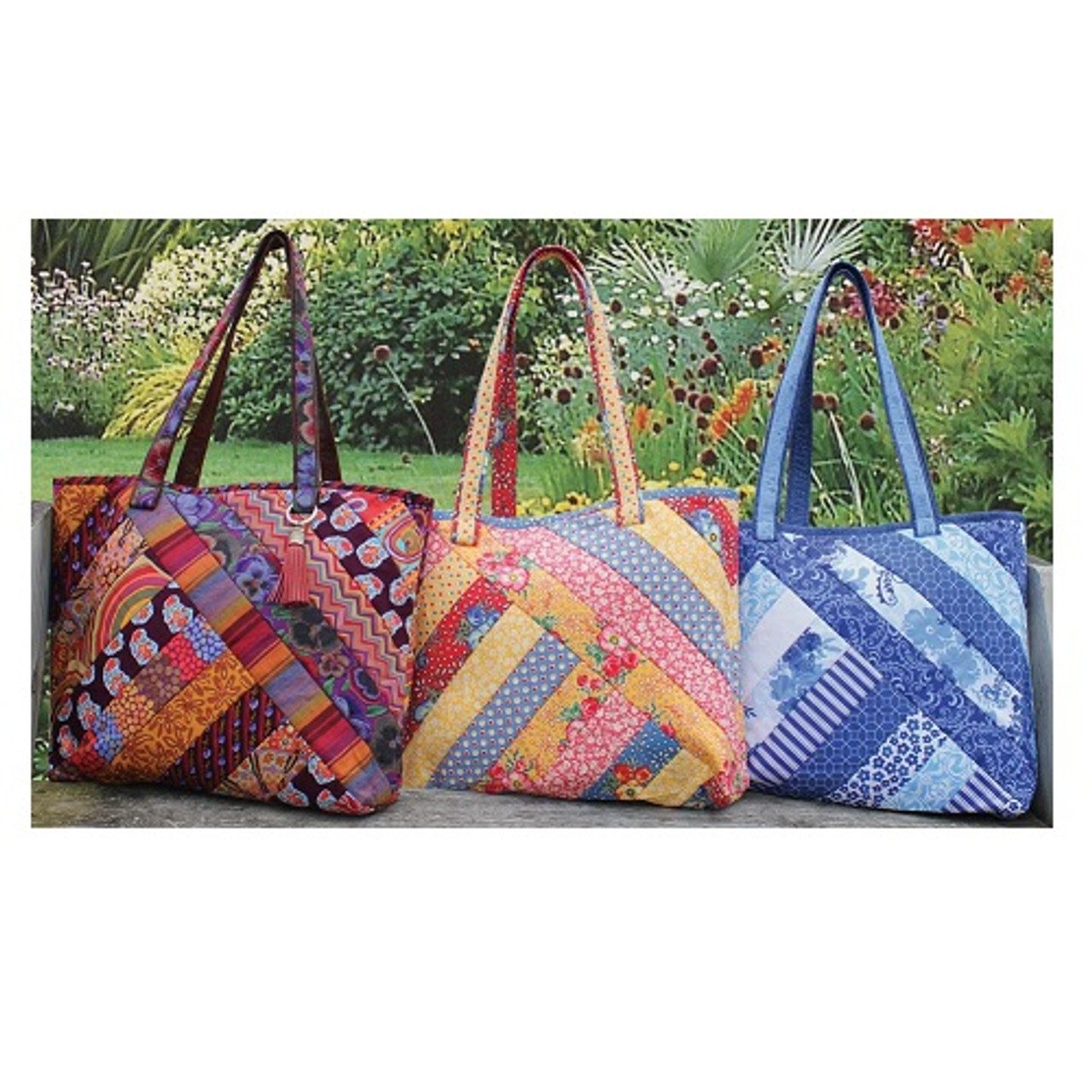 Alexandra Tote Bag - Quilt As You Go - June Tailor - Big Dog Sewing